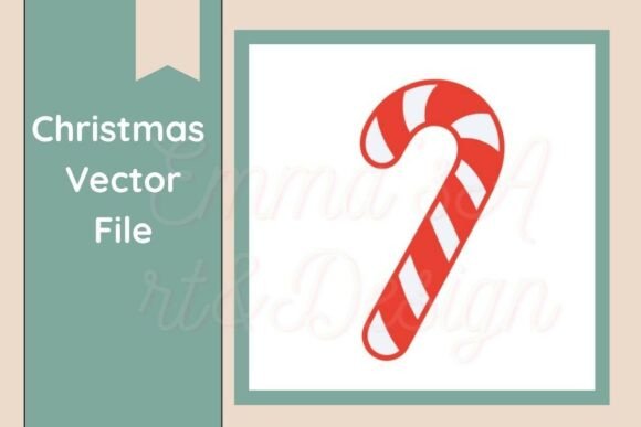 Download Candy Cane Christmas Vector - Candy cane Collection