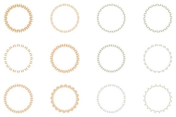 Download Decorative Botanical Frame Set Design - Frame set Collection