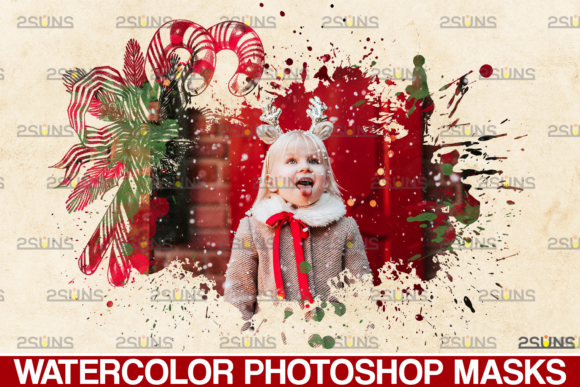 Download Christmas Overlay &amp; Watercolor Overlay - Christmas overlay Collection