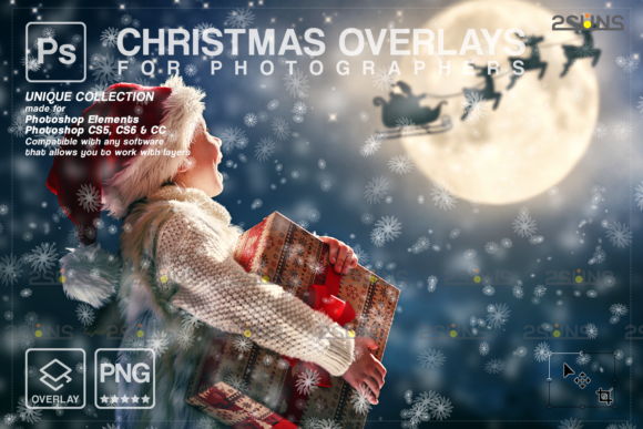 Download Christmas Overlay, Snow Overlay - Christmas overlay Collection