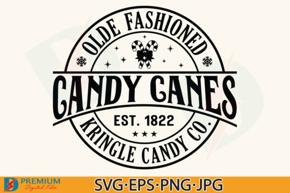 Download Kringle Candy Cane Co Christmas Sign SVG - Candy cane Collection