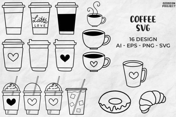 Download Coffee Svg Bundle, Coffee Cup Svg Bundle - Coffee cup Collection