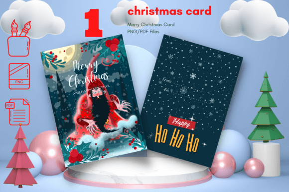 Download Merry Christmas Greeting Card Krampus - Greeting card Collection