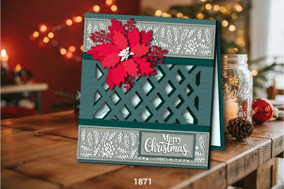 Download Christmas Greeting Card SVG Layered 1871 - Greeting card Collection