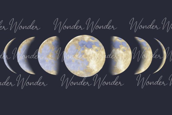 Download Phases of the Moon Clipart, Astrology - Moon clipart Collection