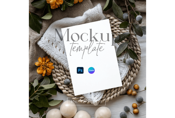 Download Rustic 5x7 Greeting Card PSD - Greeting card Collection