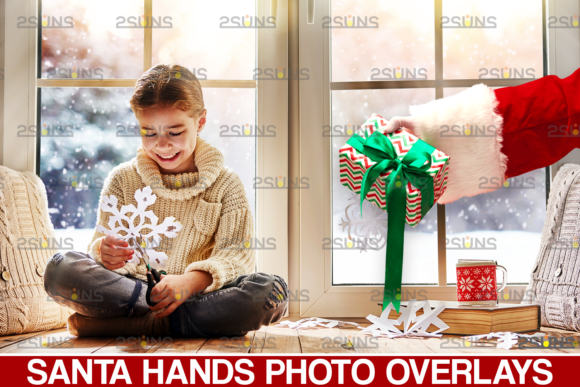 Download Santa Hand Overlay &amp; Christmas Overlay - Christmas overlay Collection